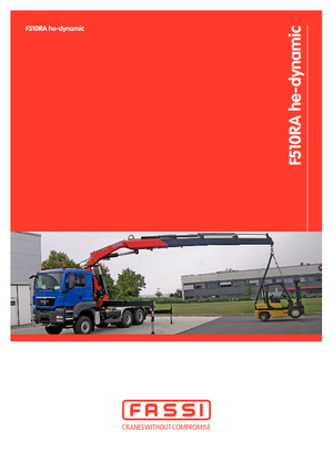 Хидравлични товарни кранове Fassi F 510 RA 2.25 he-dynamic
