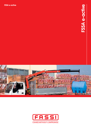 Хидравлични товарни кранове Fassi F 55 A 0.21 e-active