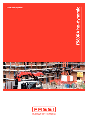 Хидравлични товарни кранове Fassi F 560 RA 2.25 he-dynamic