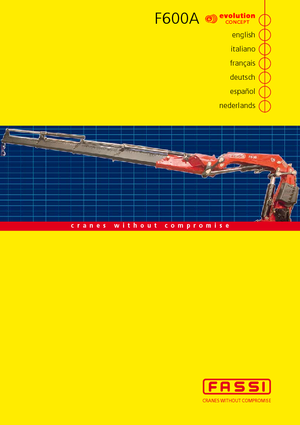 Хидравлични товарни кранове Fassi F 600 A 27