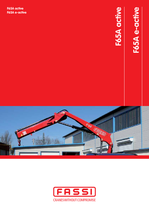 Хидравлични товарни кранове Fassi F 65 A 0.24 active