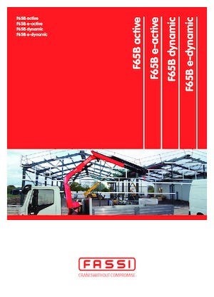 Хидравлични товарни кранове Fassi F 65 B 1.24 e-dynamic