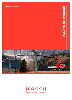 Хидравлични товарни кранове Fassi F 660 RA 2.22 he-dynamic