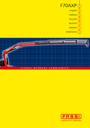 Хидравлични товарни кранове Fassi F 70 AXP 23