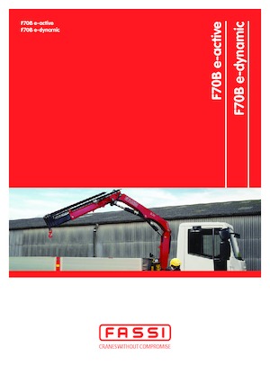 Хидравлични товарни кранове Fassi F 70 BC 0.23 e-active