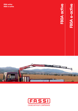 Хидравлични товарни кранове Fassi F 80 AC 0.22 active