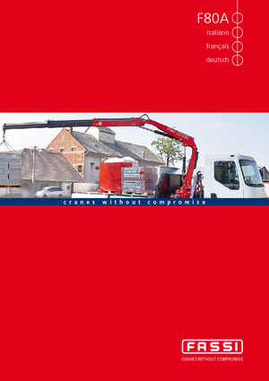 Хидравлични товарни кранове Fassi F 80 A 24