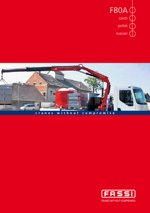 Хидравлични товарни кранове Fassi F 80 A 24