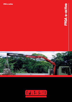 Хидравлични товарни кранове Fassi F 90 A e-active