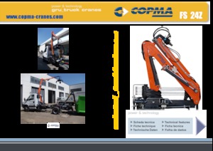 Хидравлични товарни кранове COPMA 2000 FS 24Z