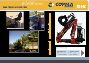 Хидравлични товарни кранове COPMA 2000 FS 44.Z2