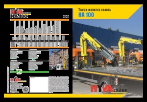 Хидравлични товарни кранове Hyva Crane HA 100