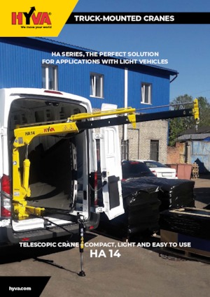 Хидравлични товарни кранове Hyva Crane HA 14 E2
