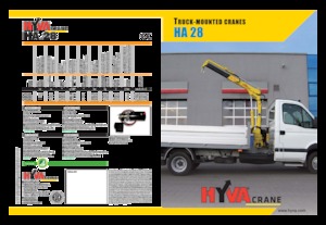 Хидравлични товарни кранове Hyva Crane HA 28