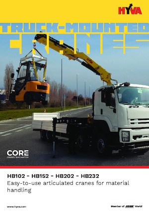 Хидравлични товарни кранове Hyva Crane HB 202 E5 J2