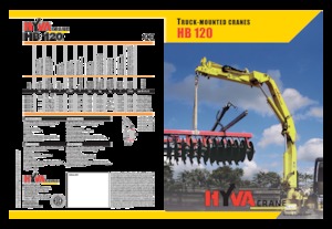 Хидравлични товарни кранове Hyva Crane HB 120 E1