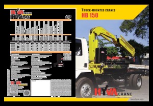 Хидравлични товарни кранове Hyva Crane HB 150 J2