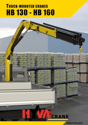 Хидравлични товарни кранове Hyva Crane HB 160 E1