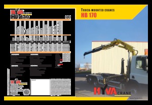 Хидравлични товарни кранове Hyva Crane HB 170 E4 J2
