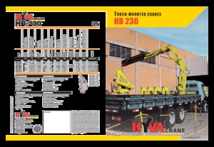 Хидравлични товарни кранове Hyva Crane HB 230