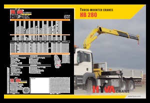 Хидравлични товарни кранове Hyva Crane HB 280 E1