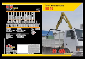 Хидравлични товарни кранове Hyva Crane HB 40