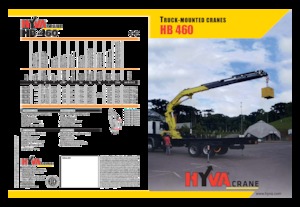 Хидравлични товарни кранове Hyva Crane HB 460 E2