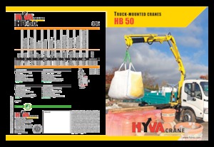 Хидравлични товарни кранове Hyva Crane HB 50