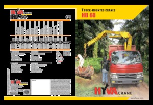 Хидравлични товарни кранове Hyva Crane HB 60 E1