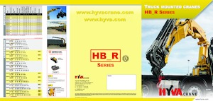 Хидравлични товарни кранове Hyva Crane HB 450R E2