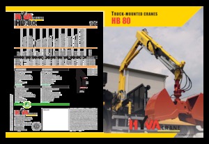 Хидравлични товарни кранове Hyva Crane HB 80 E1