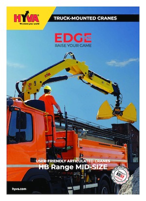 Хидравлични товарни кранове Hyva Crane HB 90 E3