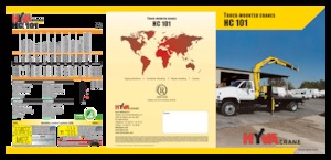 Хидравлични товарни кранове Hyva Crane HC 101X 