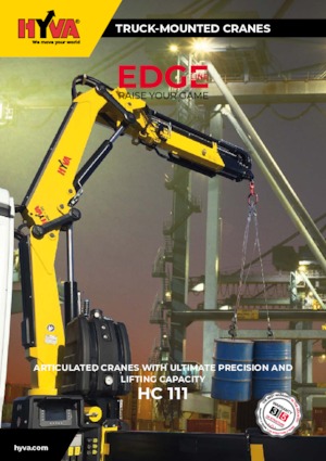 Хидравлични товарни кранове Hyva Crane HC 111 E3