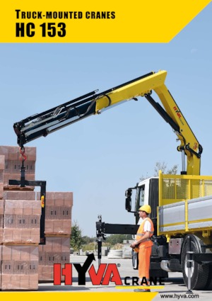 Хидравлични товарни кранове Hyva Crane HC 153 E6