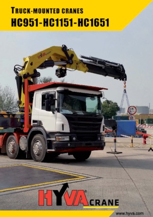 Хидравлични товарни кранове Hyva Crane HC 1151 J6 