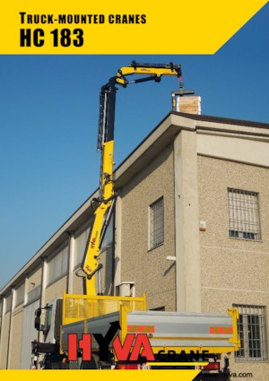 Хидравлични товарни кранове Hyva Crane HC 183 E6