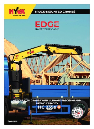 Хидравлични товарни кранове Hyva Crane HC 235e X E6 