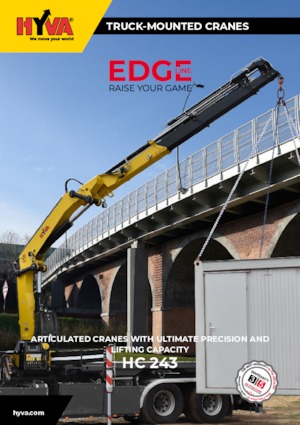 Хидравлични товарни кранове Hyva Crane HC 243 E6 J2 