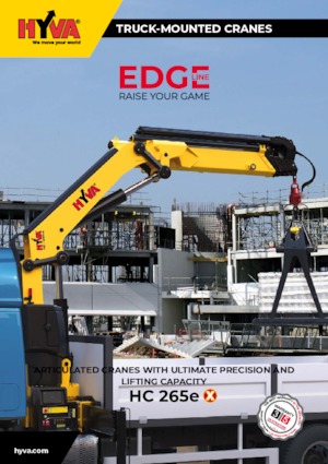 Хидравлични товарни кранове Hyva Crane HC 265e E6 