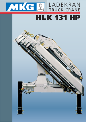 Хидравлични товарни кранове MKG HLK 131 HP a1