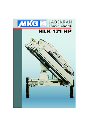 Хидравлични товарни кранове MKG HLK 171 HP a4