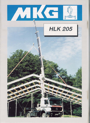 Хидравлични товарни кранове MKG HLK 205 a2