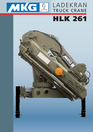 Хидравлични товарни кранове MKG HLK 261 a7 