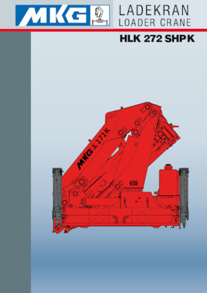 Хидравлични товарни кранове MKG HLK 272 SHP K a5