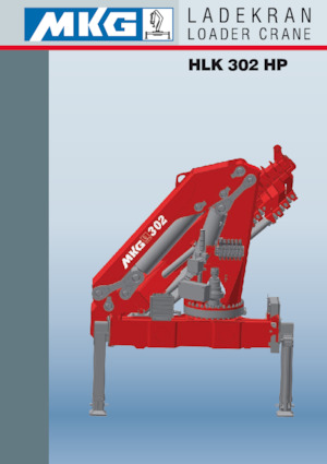 Хидравлични товарни кранове MKG HLK 302 HP a4