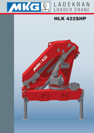 Хидравлични товарни кранове MKG HLK 422 SHP a3