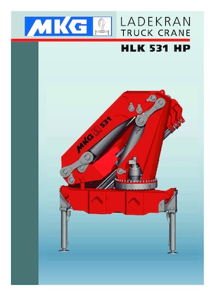 Хидравлични товарни кранове MKG HLK 531 HP a4