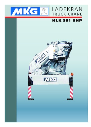 Хидравлични товарни кранове MKG HLK 591 SHP a7 