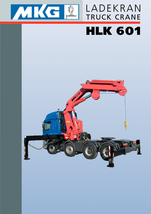 Хидравлични товарни кранове MKG HLK 601 a4